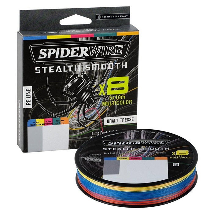 Spiderwire Stealth Smooth X  Multicolour  Mm Kg   M   Fletline   Fireline