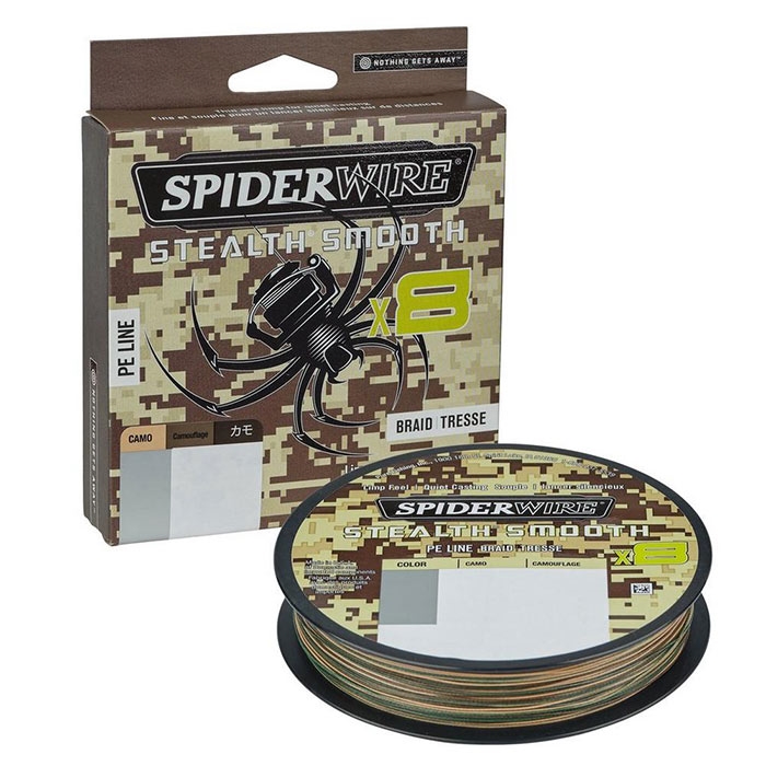Spiderwire Stealth Smooth X8 Fletline - Grøn 150m 7,5kg