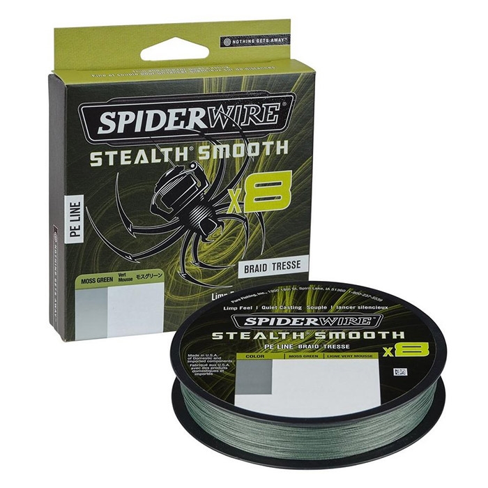 Spiderwire Stealth Smooth X8 M Fletline - 150m Grøn