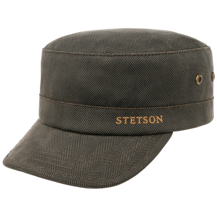 Stetson Grøn Herringbone Kasket - Hurtig Levering!