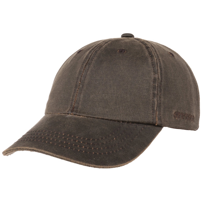 Stetson Baseball Cap i Brun – Rustik Kasket med Ventilation