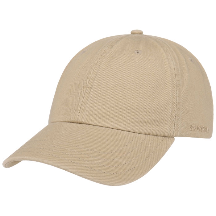 Stetson Baseball Cap Upf   Sand   Baseball Cap  Kasket