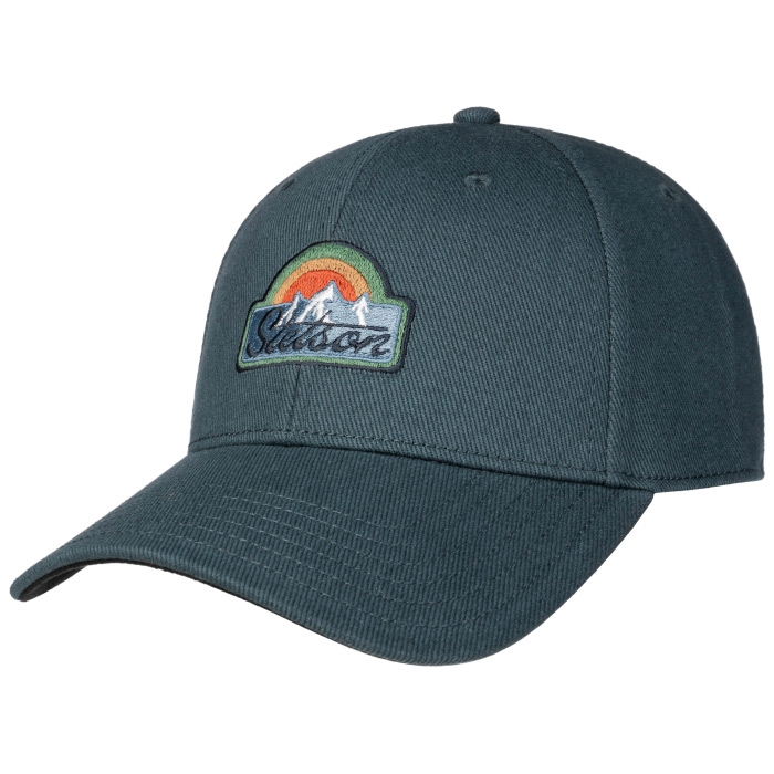 Stetson Baseball Cap Mountain  Navy   Baseball Cap  Kasket
