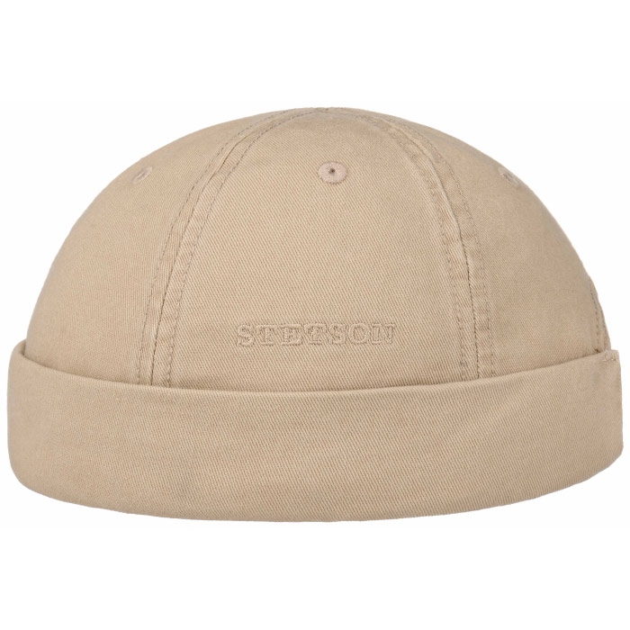 Stetson Docker Kasket i Beige – Solbeskyttelse UPF 40+