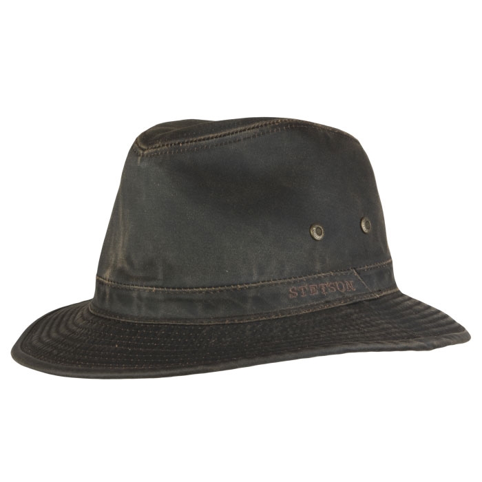 Stetson Traveller Hat Upf  Mørkebrun Xl   Hat