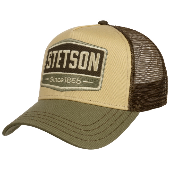 Stetson Trucker Cap  Quot Stetson Since  Quot  Olive   Baseball Cap  Kasket