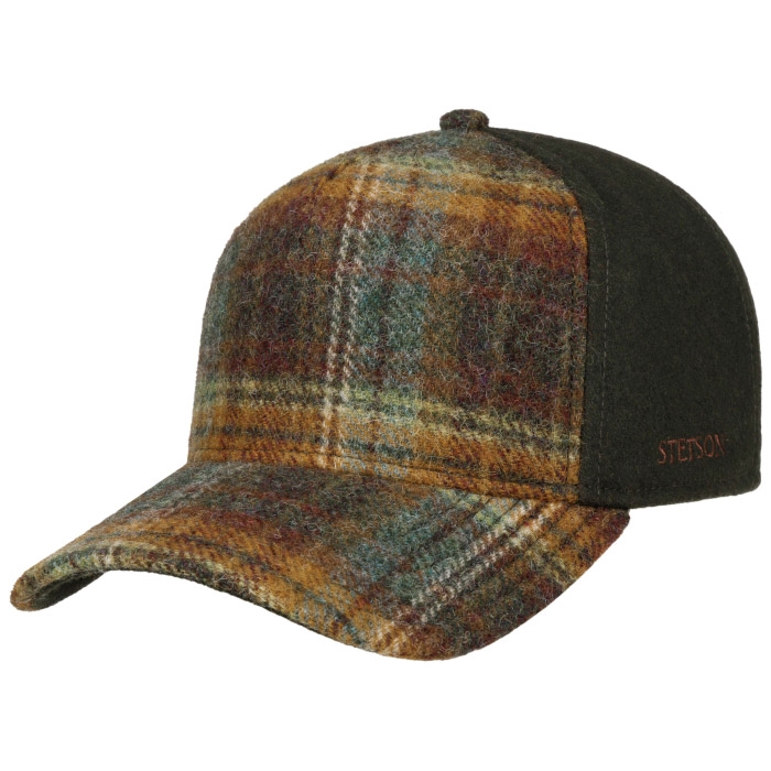 Stetson Trucker Cap i Uld - Grøn Baseball Kaskettilbud