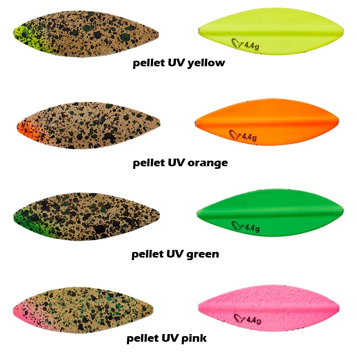 Savage Gear Kystblink 2 cm - UV Gul, Effektivt Fiskeredskab