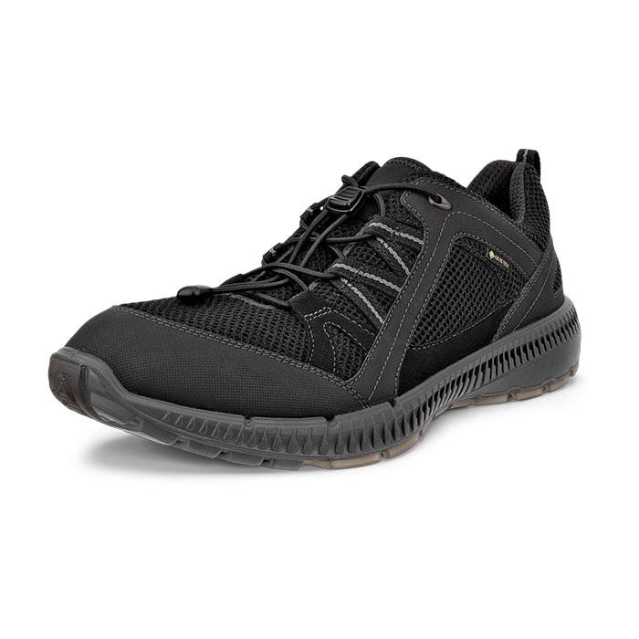 Ecco Terracruise II GTX Herresko - Sort Vandresko Tilbud