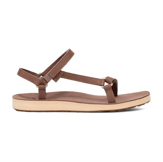 Teva Original Universal Slim Læder Sandaler til Dame - Acorn