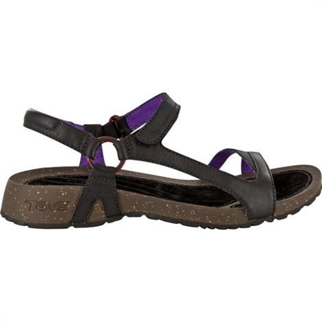 Teva Cabrillo Universal Læder Sandaler til Dame - Sort/Lilla