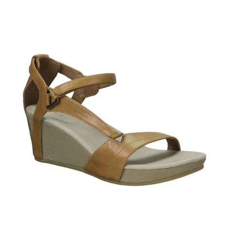 Teva Capri Wedge Sandal til Dame - Toffee Komfort og Stil