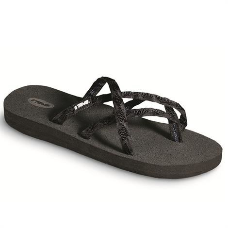 Teva Olowahu Sandaler til Damer – Klassisk Sort Komfort