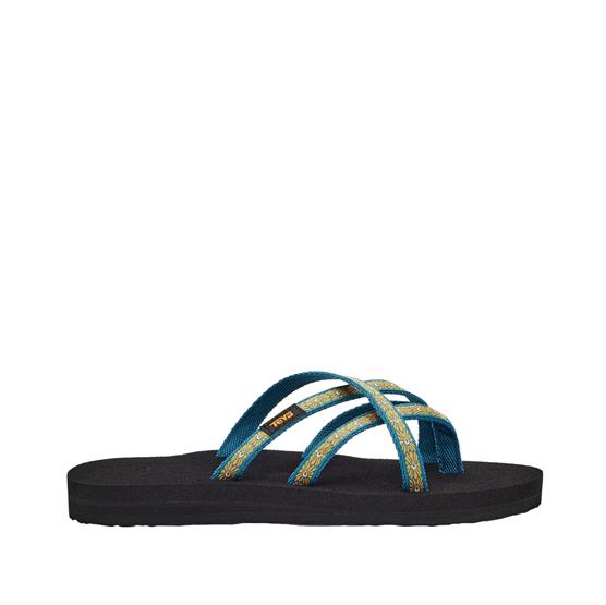 Teva Olowahu Sandaler til Dame - Blomster Loom Gul