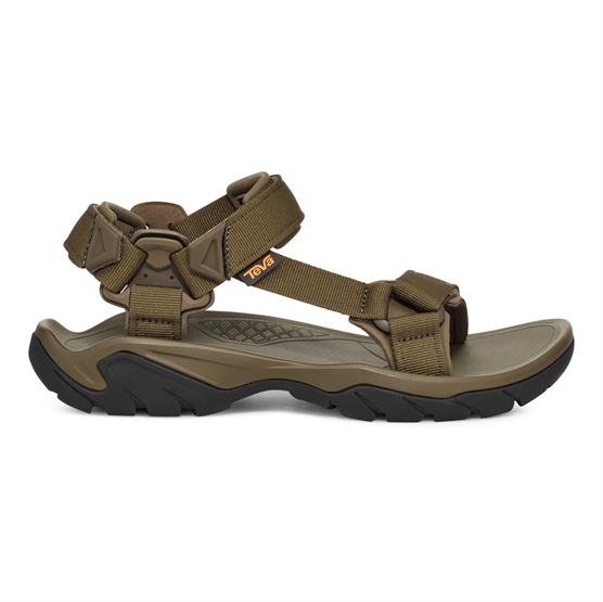 Teva Terra Fi 5 Universal Herresandaler - Mørk Oliven Tilbud