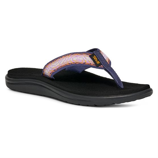 Teva Womens Voya Flip  Archive Topo Lupine