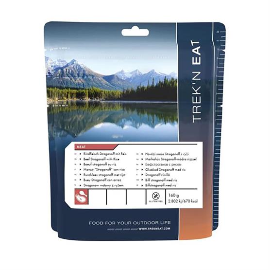 Trek N Eat Bøf Stroganoff Med Ris  Glutenfri