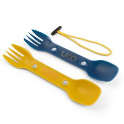 Uco Eco Utility Spork  Pack Berry Must   Bestik