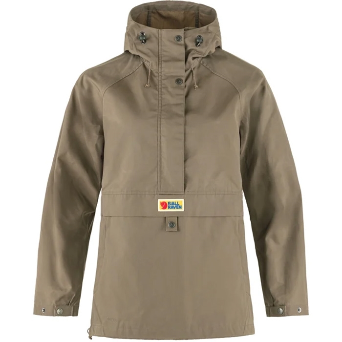 Fj? Llr? Ven Vardag Anorak Kvinder Damer Suede Brown L Dametøj