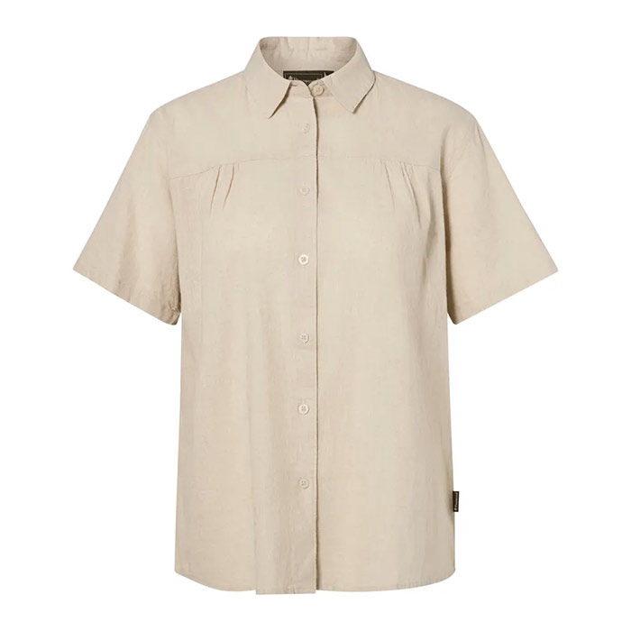 Pinewood V? Rnamo Insectsafe  Hemp Mix Kvinder   Damer Linen Beige S   Skjorter