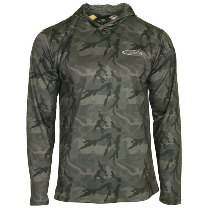 Vision Bamboo Bug And Uv Hoodie Camo