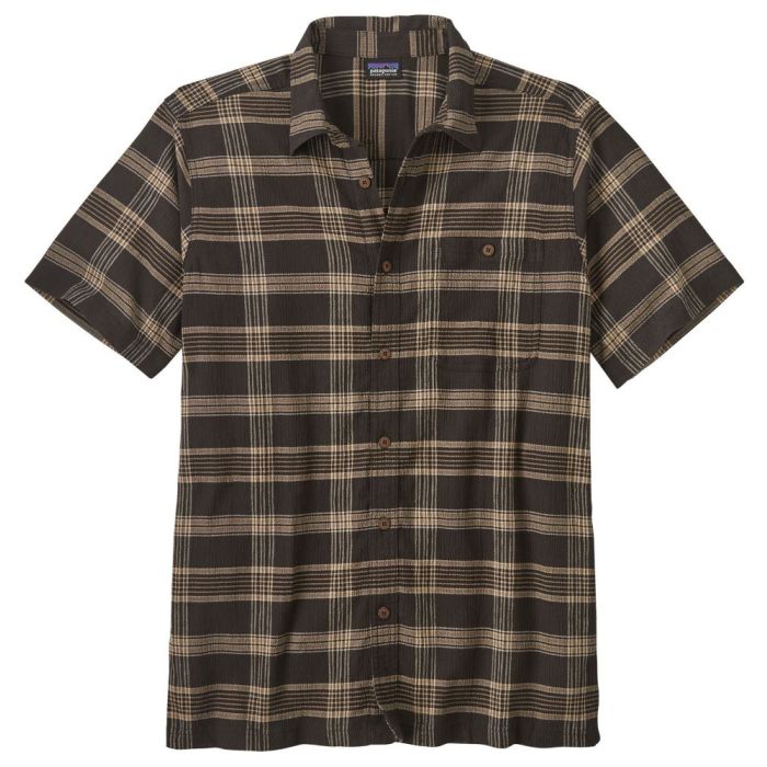 Patagonia M S A C Ss Skjorte Discovery:ink Black