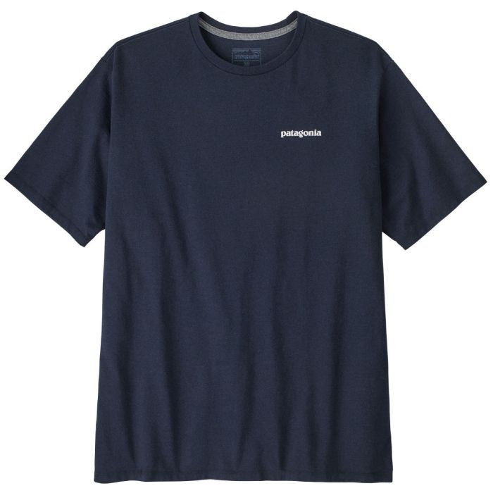 Patagonia P-6 Logo Responsibili Tee - Ny Navy Farve