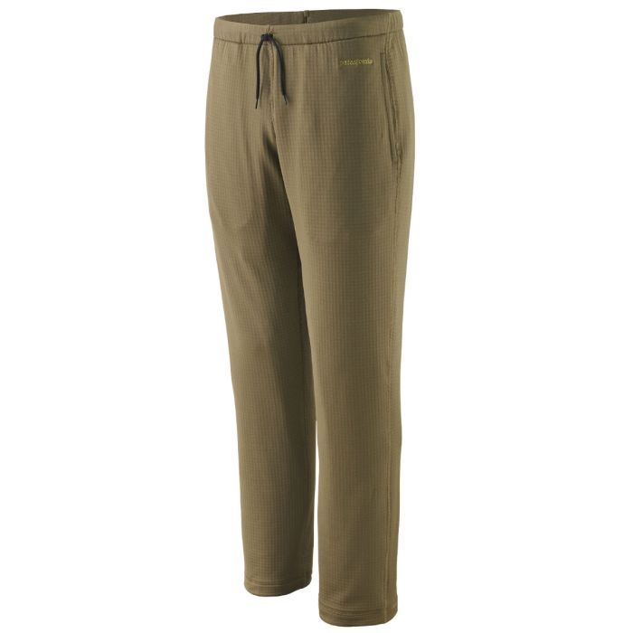 Patagonia R1 Fleecebukser Dark Ash - Perfekte til Waders