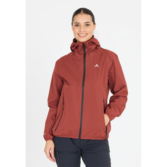 Whistler Selawik W Layertech Regnjakke – Madder Brun Tilbud