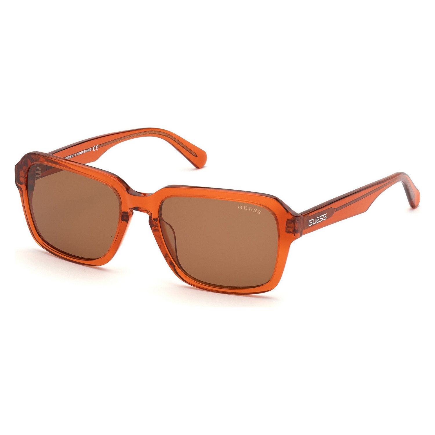 Solbrillertil Mænd Guess Gu E Brun Orange ø Mm