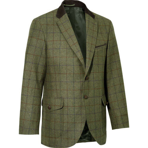 1919 Classic M Tweed Mønstret Jakke - Jagtstil Tilbud