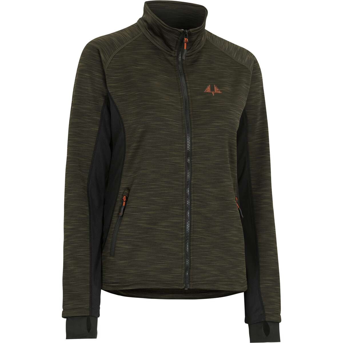 Ultra W Sweater Full Zip i Jaggrøn – Fantastisk tilbud!