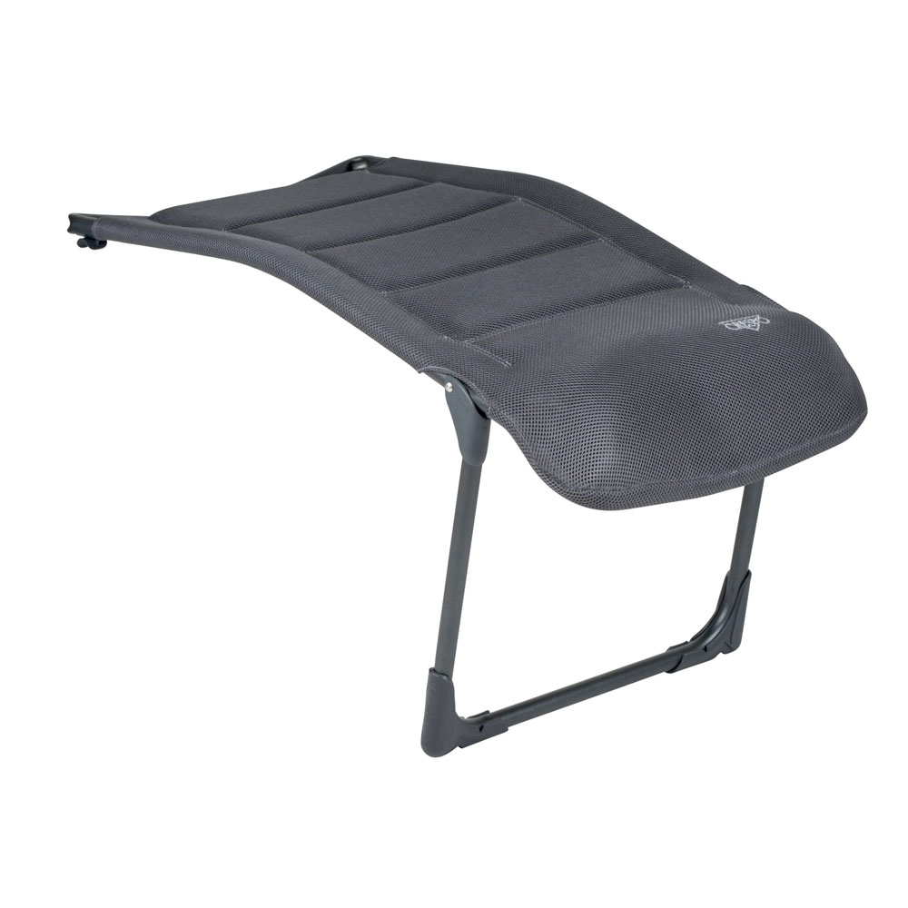 Crespo Air Deluxe Fodstøtte - Grå til Campingstole
