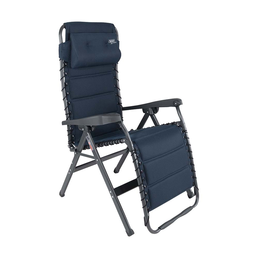 Crespo Relaxstol Air Deluxe med Nakkepude - Blå