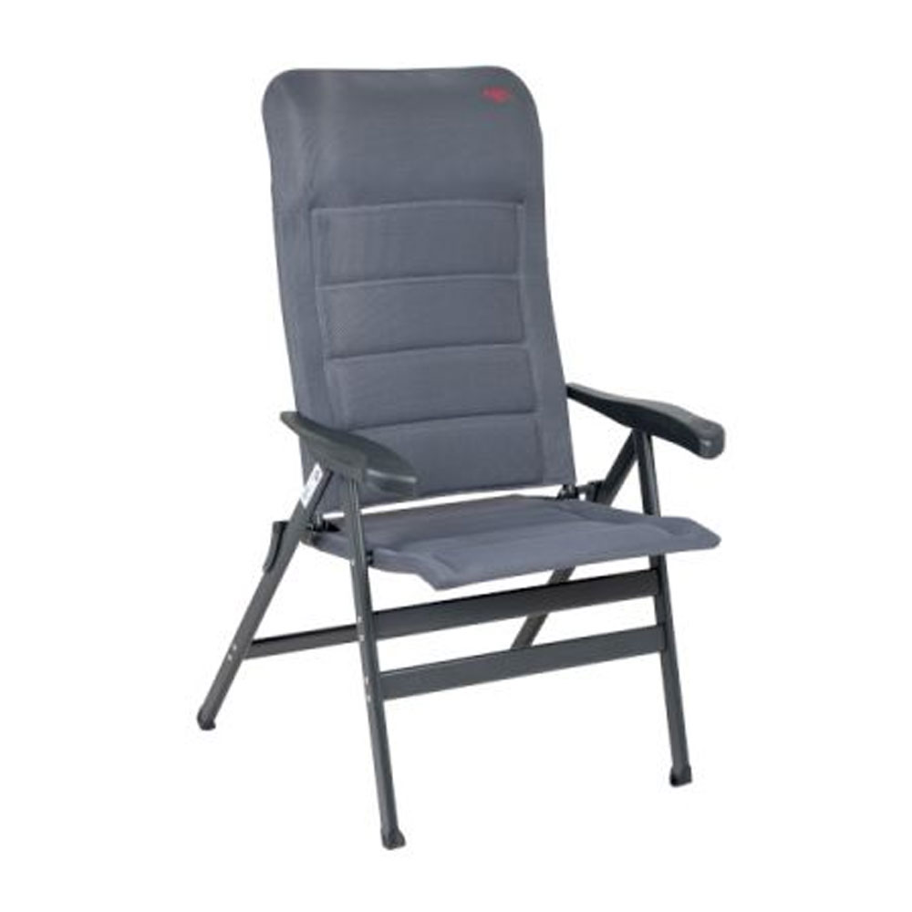 Crespo Air Deluxe XL Campingstol - Grå Luksusmodel