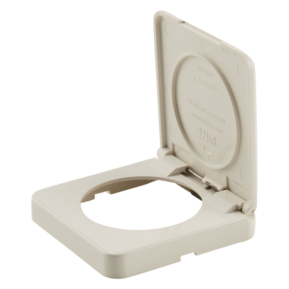 Berker Integro Classic Ramme Single Klap Hvid - Tilbud!
