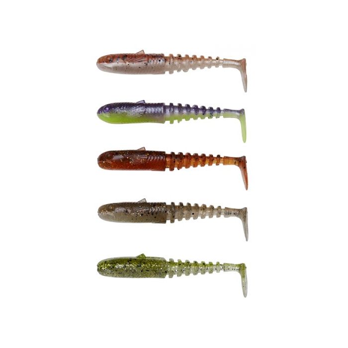 Savage Gear Gobster Shad Clearwater Mix  Stk