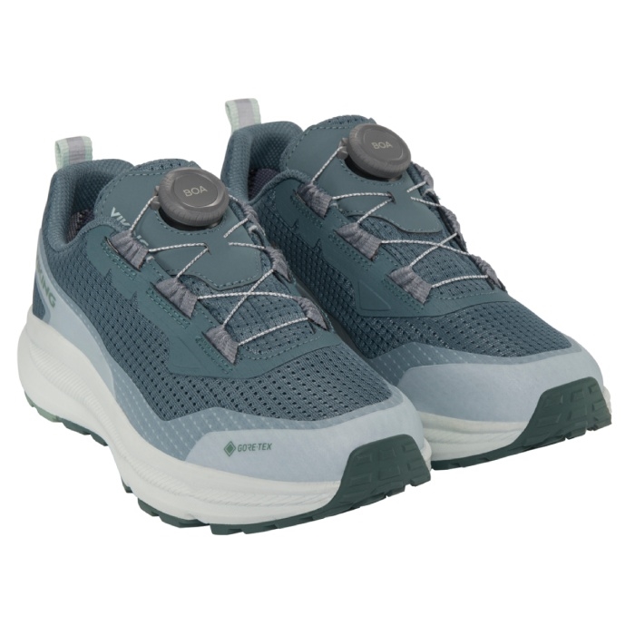 Viking Motion Low Gtx Boa Vandresko til Damer - Ocean Grøn
