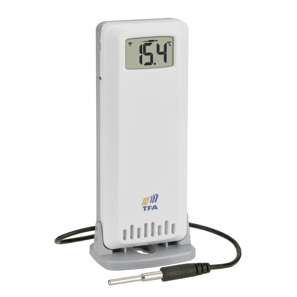 Temperatursensor Med Eller Uden Ekstern Føler Sensor Inkl Kabelføler