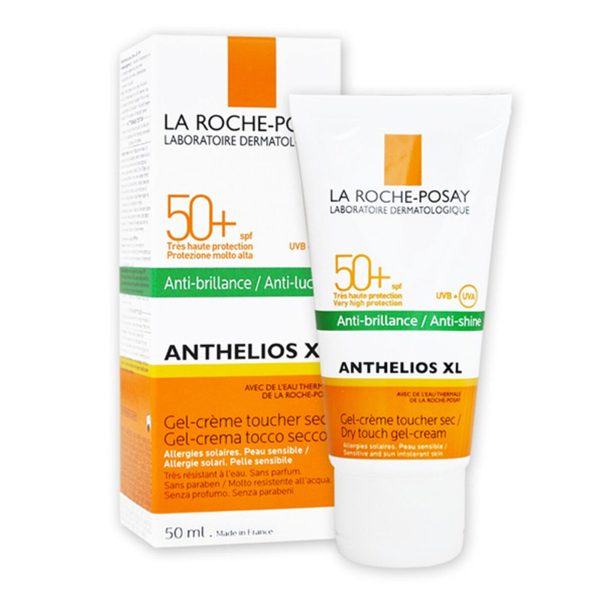Solbeskyttelsesgel Anthelios Dry Touch La Roche Posay Spf     Ml      Ml