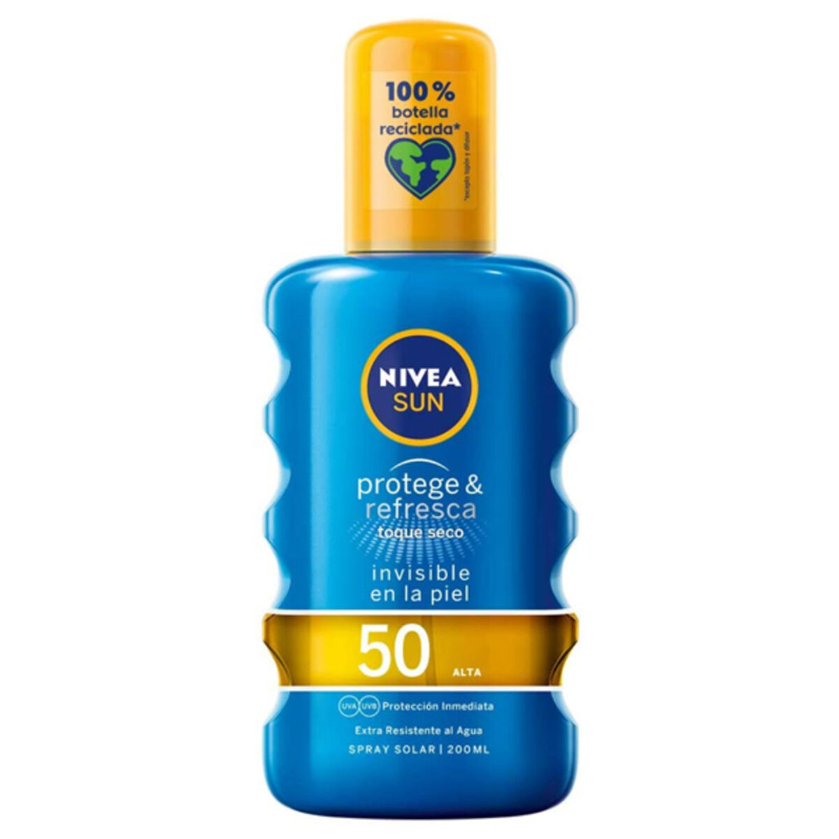 Solcreme Spray Protege   Refresca Nivea Spf     Ml