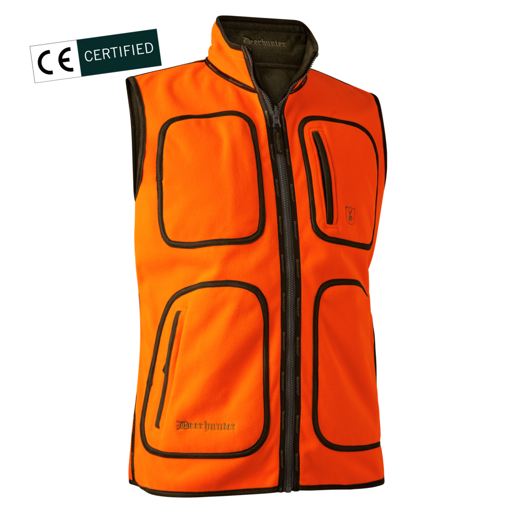 Gamekeeper Vendbar Fleece Vest - Udsalg hos Thehuntingshop.dk