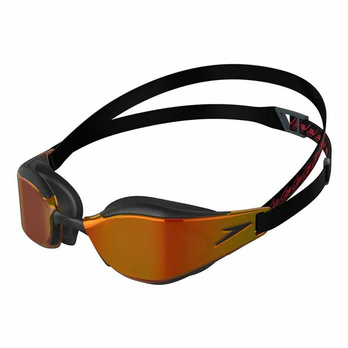 Svømmebriller Fastskin Hyper Speedo Elite Mirror Sort Voksne