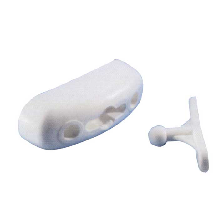 Dørholder I Hvid Plast   Dele