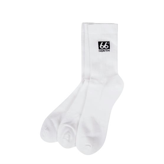 ? North  Pack Socks  White