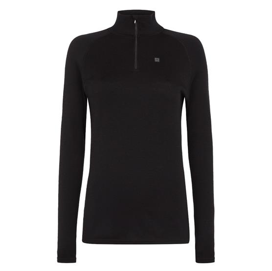 ? North Womens Basar Zip Neck  Black