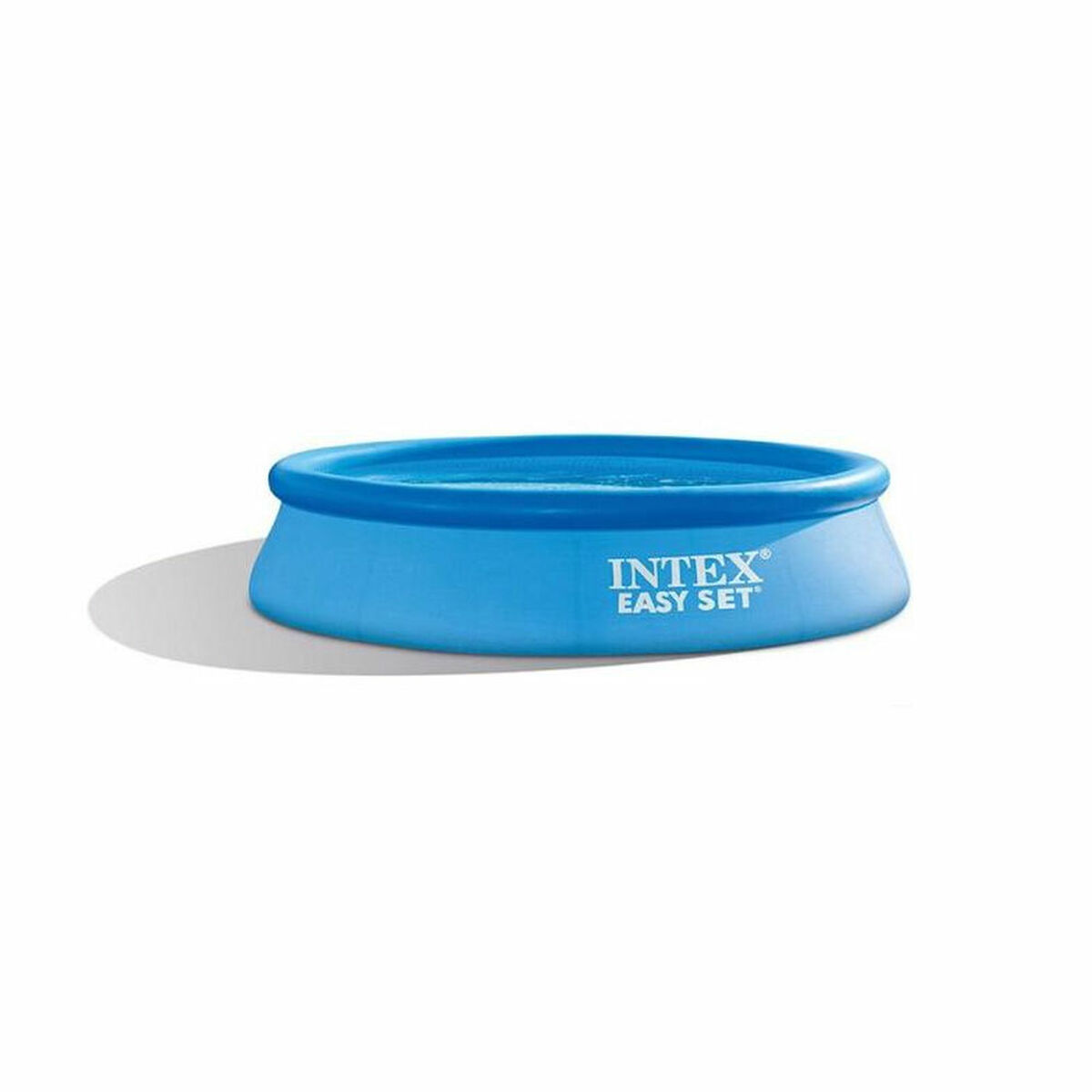 Oppustelig Pool Intex Easy Set   L Cirkulær   X   Cm