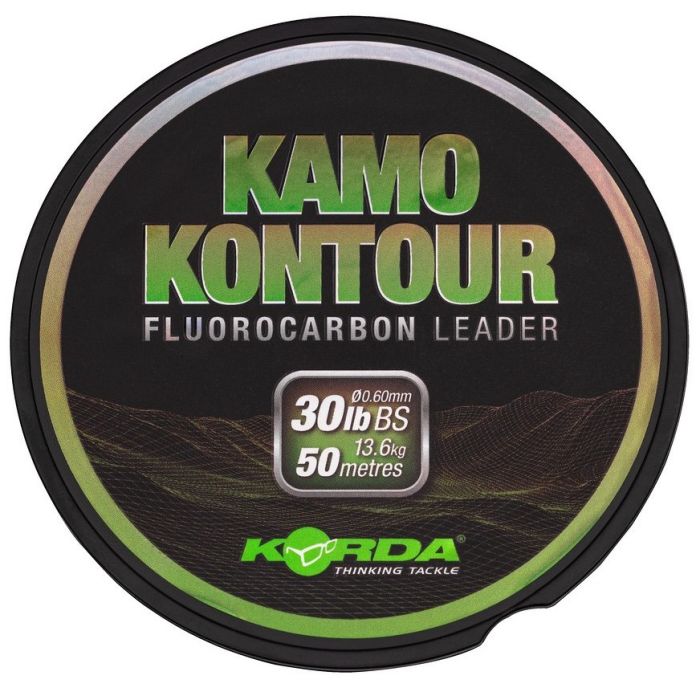Korda Kamo Kontour Fluorocarbon Leader  Mm