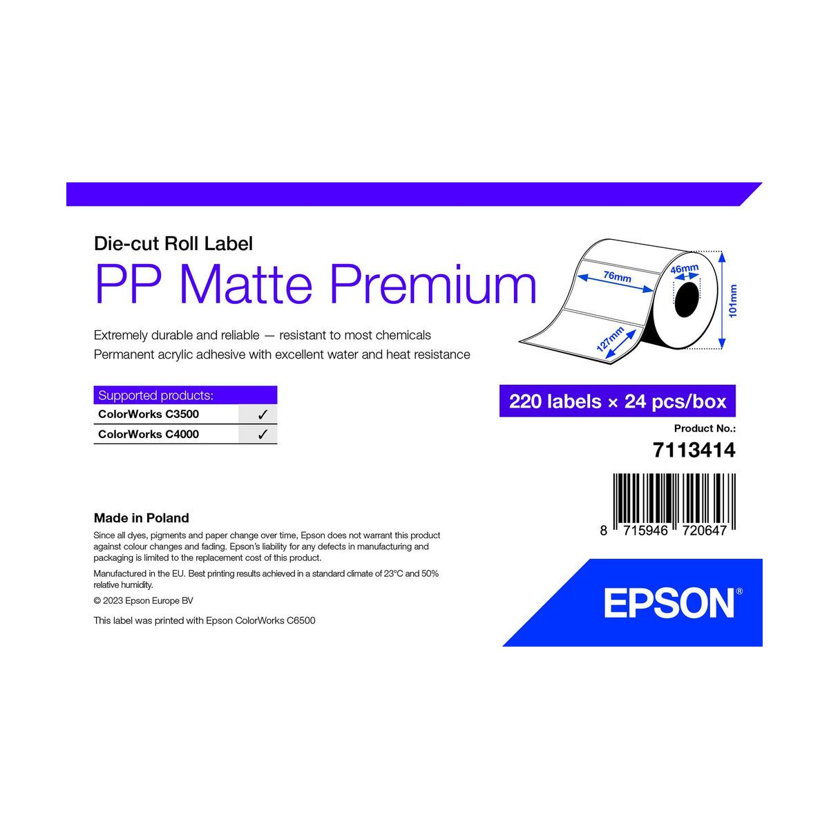 Printerpapir Epson Hvid Enheder
