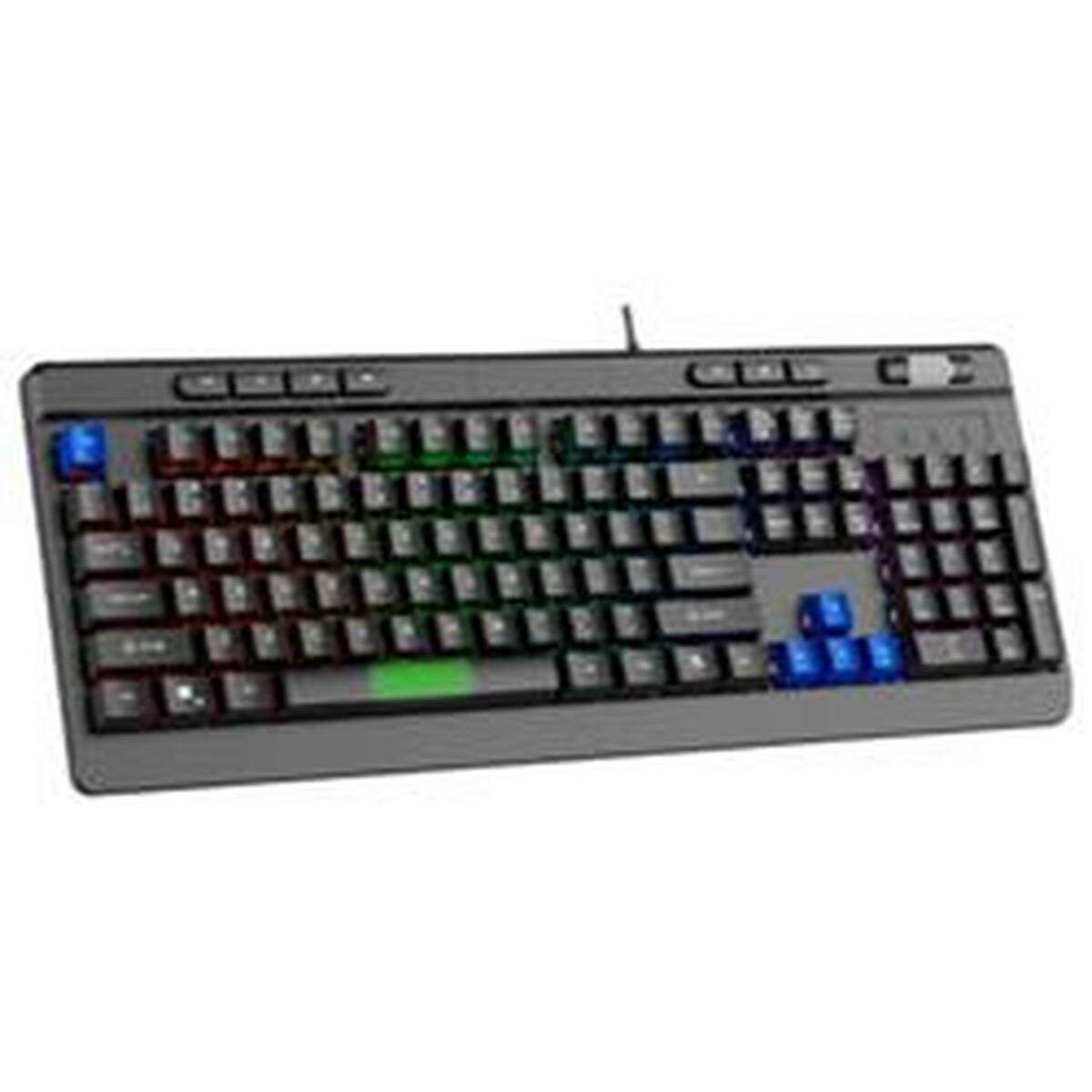 Gaming Tastatur Sparco Spmemkeybesp Sort Spansk Qwerty
